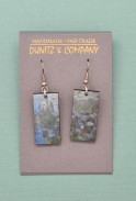 Monet Water Lily Earrings